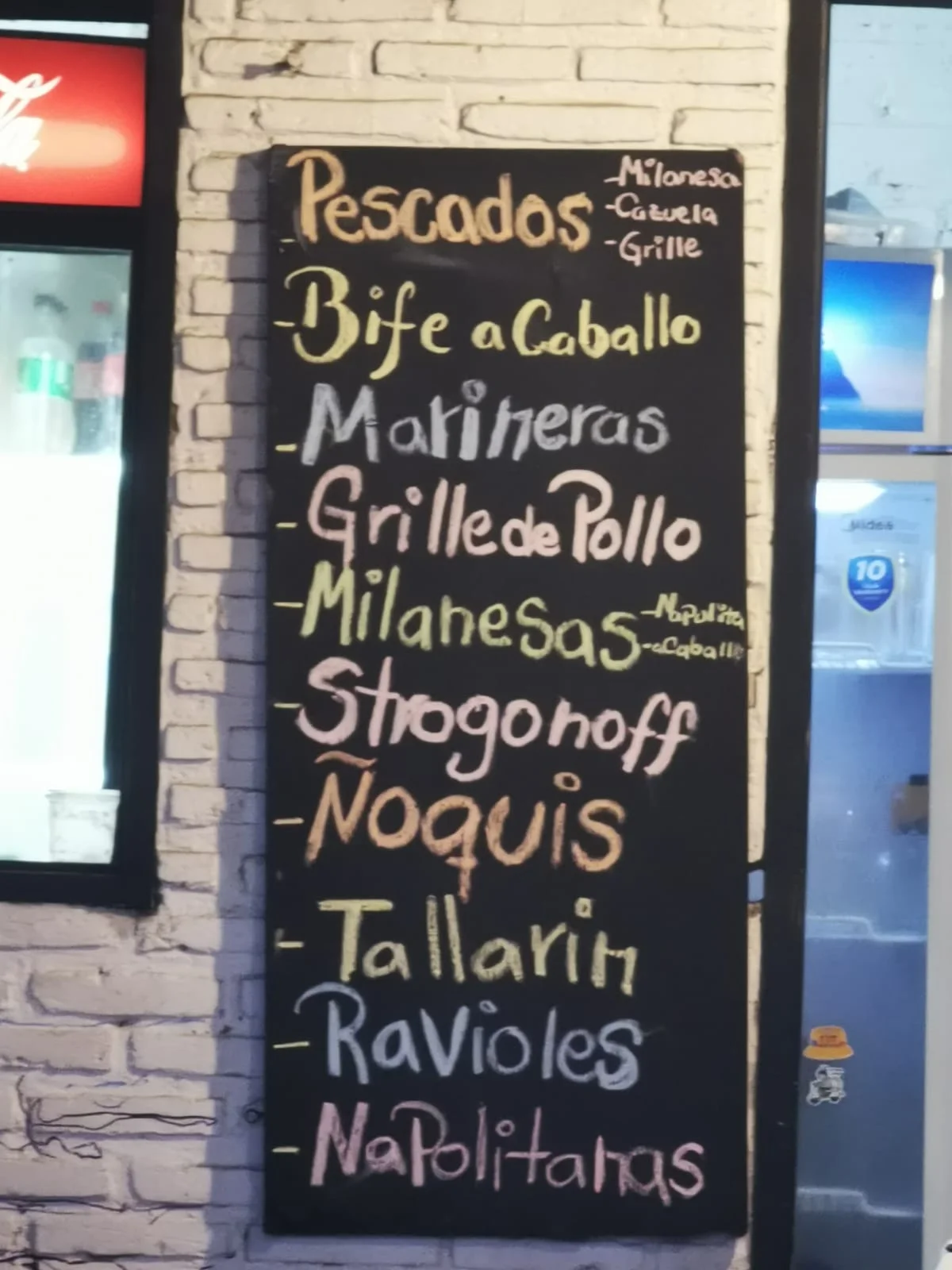 Menú de Restó bar 3 hermanos — página 2